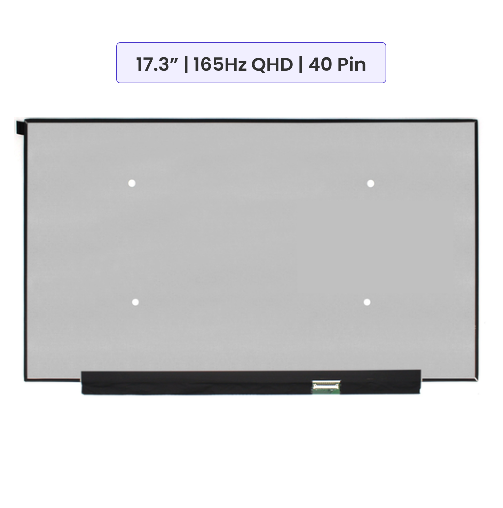 17.3-Inch - QHD (2560x1440) - 40 Pin - 165Hz 