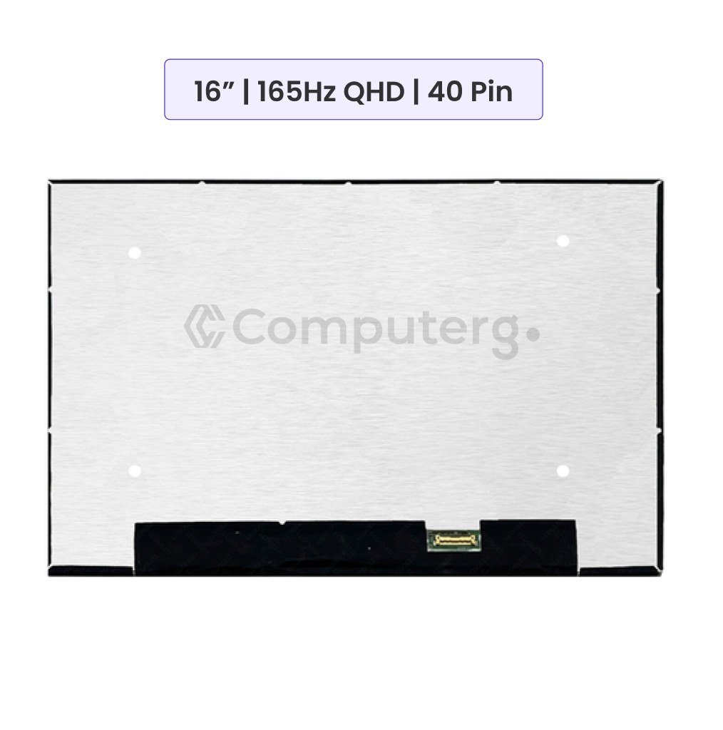 16.0-Inch - 165Hz WQXGA - 40 Pin