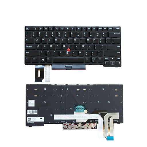 Lenovo ThinkPad T490 - Backlight US Layout Keyboard