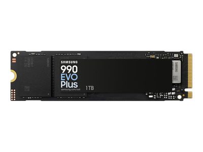Samsung 990 EVO Plus 1TB NVMe SSD PCIe Gen 5.0 x2 2280 - MZ-V9S1T0BW