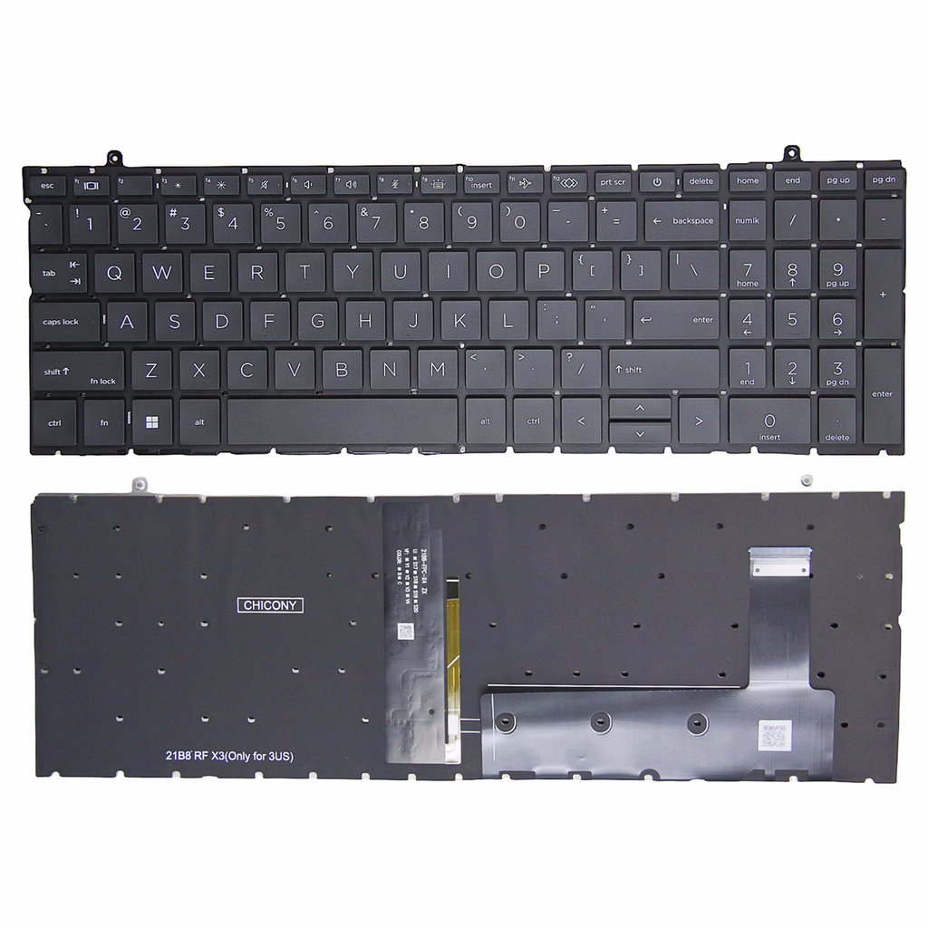 HP EliteBook 860 G10/G9 Keyboard - Backlight - US Layout Keyboard