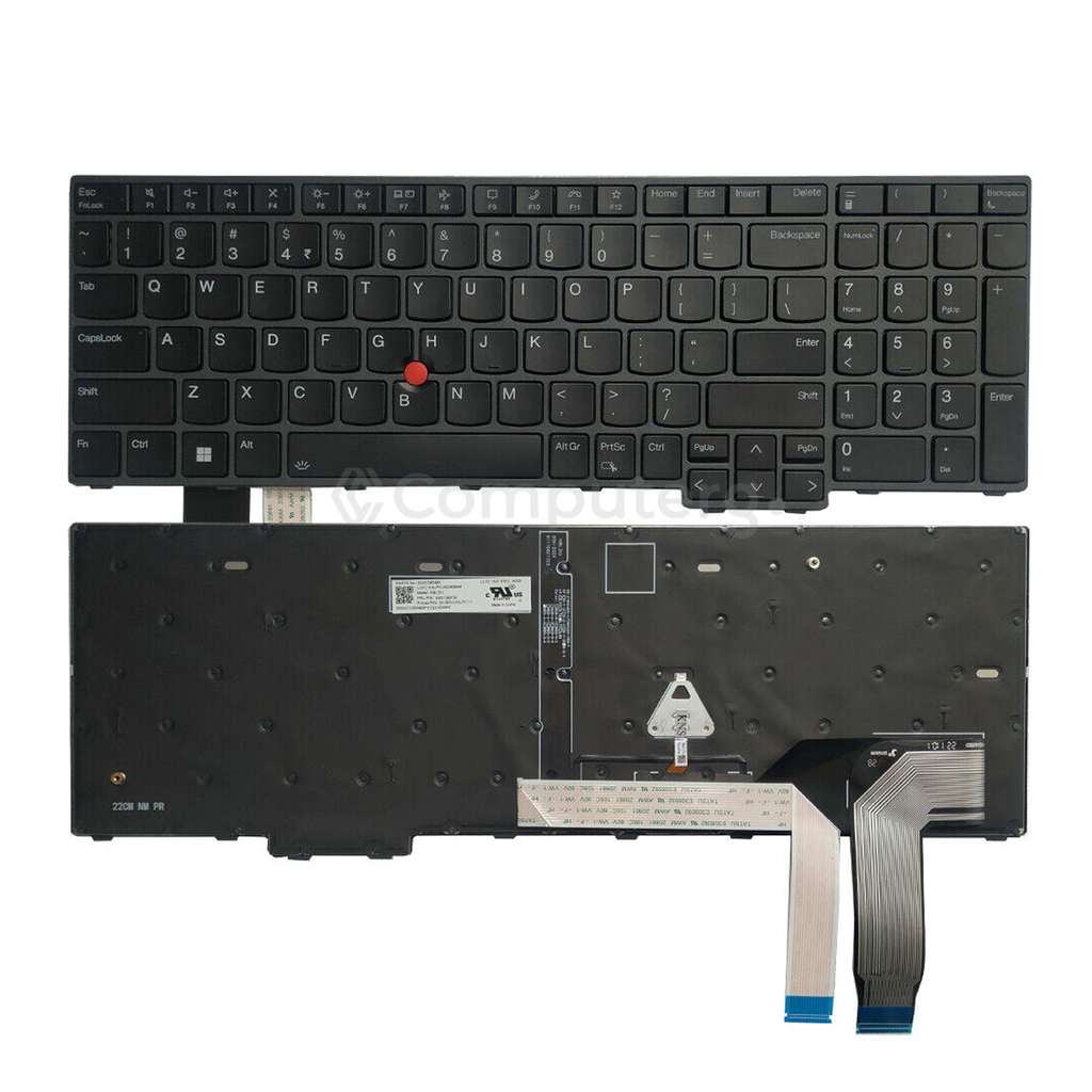 Lenovo ThinkPad L15 Gen 4 - Backlight - US Layout Keyboard