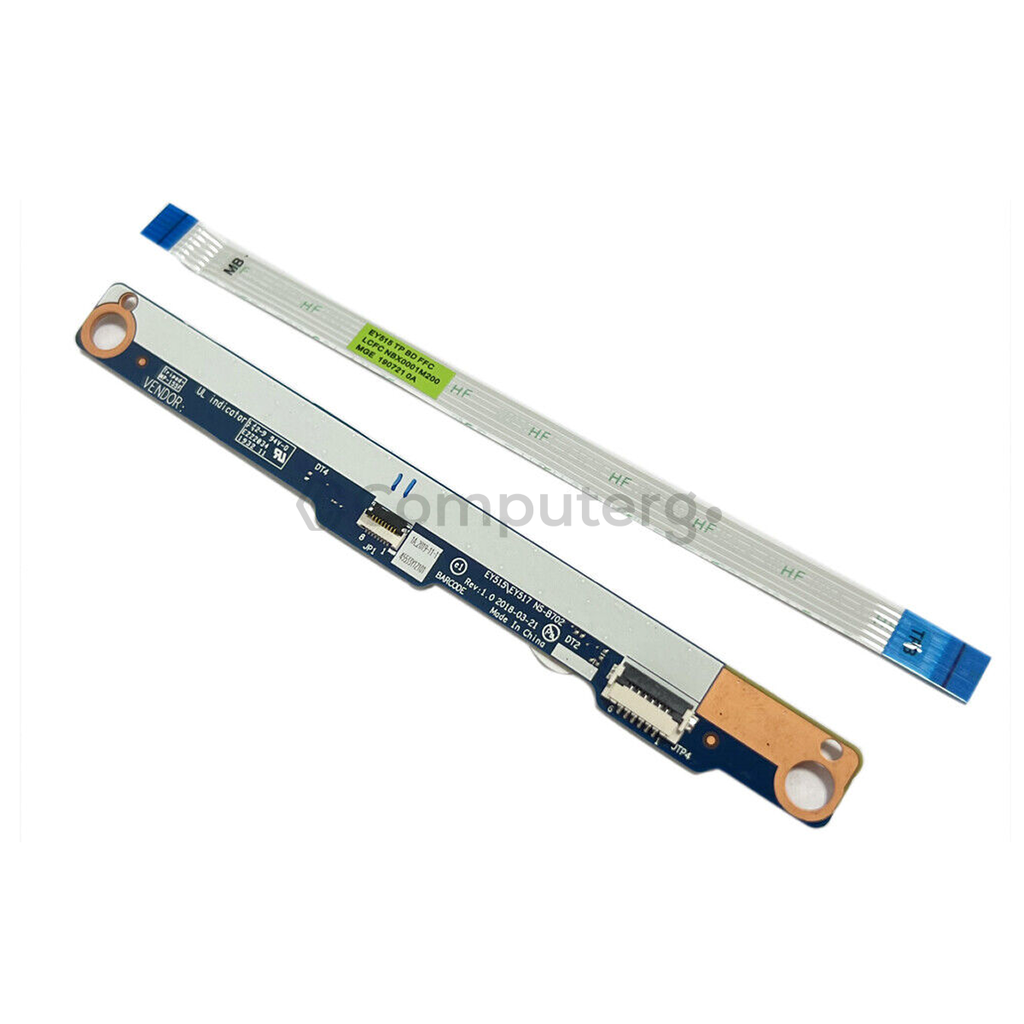 Lenovo Legion Y530 15ICH - Touchpad Mouse Button Board w/Cables  - NS-B702