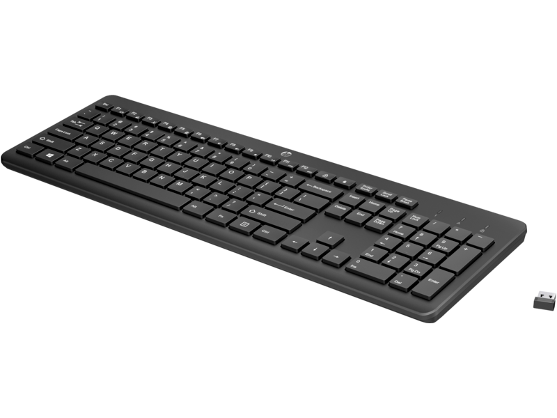 HP Keyboard 230 Wireless 3L1E7AA - Black