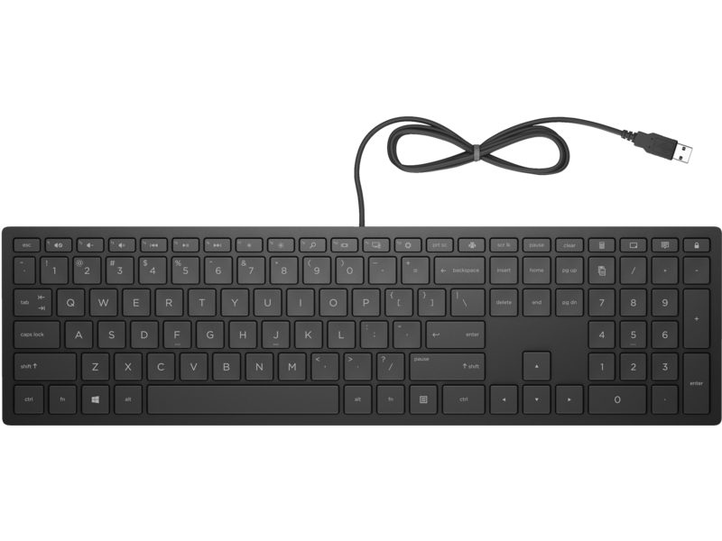 HP Keyboard Pavilion 300 4CE96AA - Cheddar Black