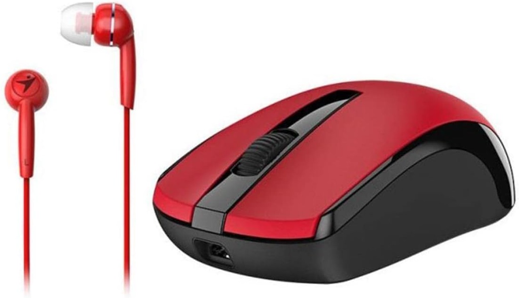 Genius Headset and Mouse Wireless - Red - 31280001403