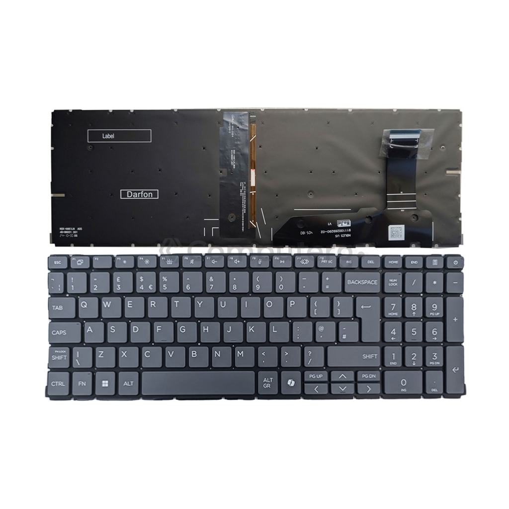 HP ProBook 460 G11 - Backlight - UK Layout Keyboard