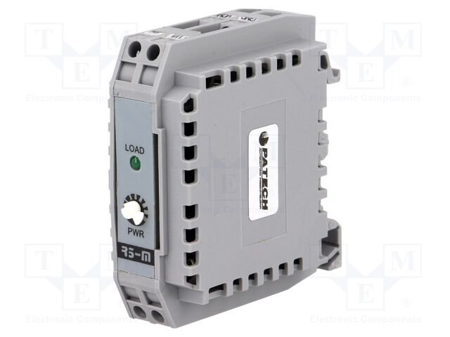 DC-motor driver; for DIN rail mounting; 23x62x63mm; 8A; 16kHz