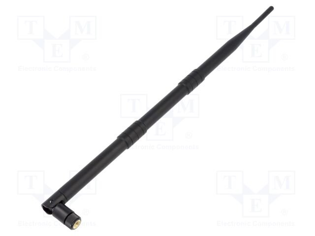 Antenna; black; RP-SMA; 50W; 2.4÷2.5GHz; 50Ω; 0.38m; 9dBi; -20÷85°C