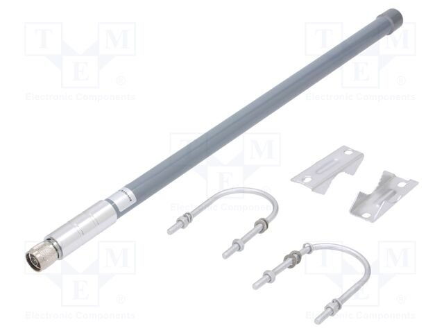 Antenna; grey; N; 50W; 868MHz; 50Ω; 0.5m; 5.8dBi; -20÷85°C