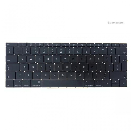 Keyboard for MacBook Pro Retina 13" A1708 (Late 2016, Mid 2017) - UK Layout - No Backlit