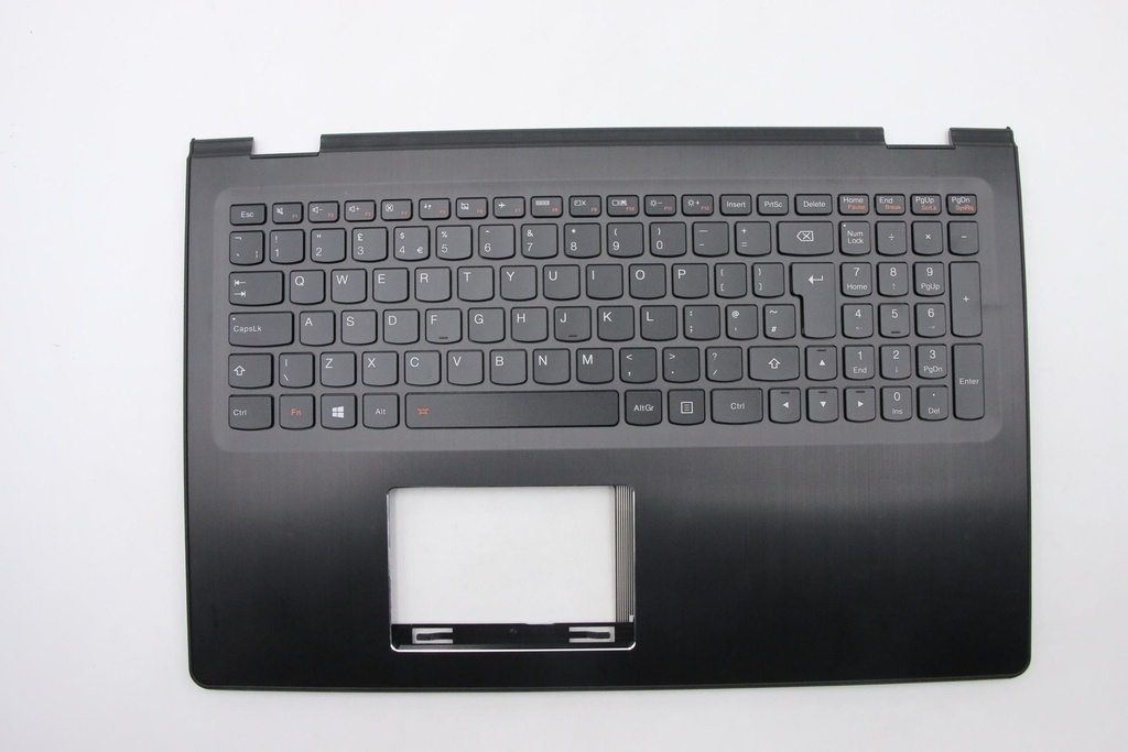 Complete Palmrest for Lenovo Ideapad 500-15ibd - UK Layout - Backlight 