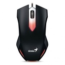 Genius Mouse Wired - Black/Red - 31040034100