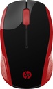 HP Mouse 200 Wireless - Empress Red - 2HU82AA