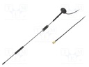 Antenna; black; SMA; 50W; 600÷2700MHz; 50Ω; 3m; 7dBi; -45÷80°C; RG174